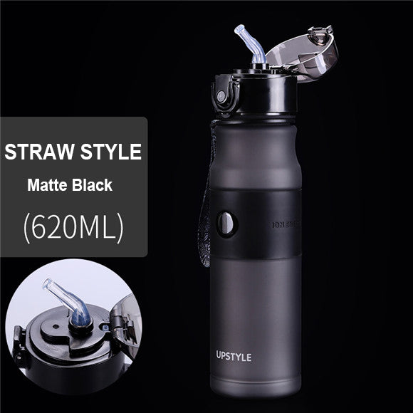 WEST BIKING 620ML BPA free Sports Bottles Scrub Portable Cycling Climbing Travel Camping Hiking Leak-Proof Outdoor Water Bottles