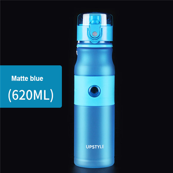 WEST BIKING 620ML BPA free Sports Bottles Scrub Portable Cycling Climbing Travel Camping Hiking Leak-Proof Outdoor Water Bottles
