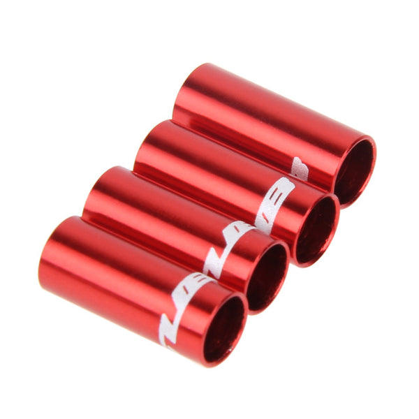 GUB 100pcs/bottle 5.0mm CNC Alloy MTB Road Bike Brake Cable Cap Bicycle Brake Cable Housing Ends Caps lined ferrules 3 Colors